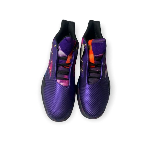 Adidas TMAC Millennium 2 Basketball Shoes Purple Space Boost Mens 17 FV5589 - Picture 3 of 12